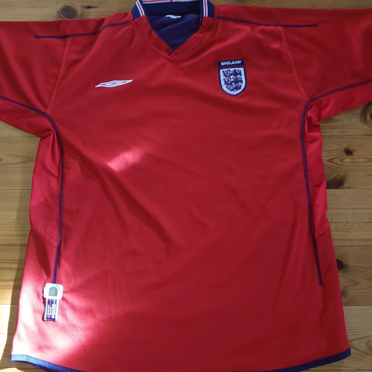 ★ 希少 2004年 UMBRO England Uniform アンブロ サッカー イングランド代表ユニフォーム リバーシブル仕様 Reversible XL ベッカム★拍卖
