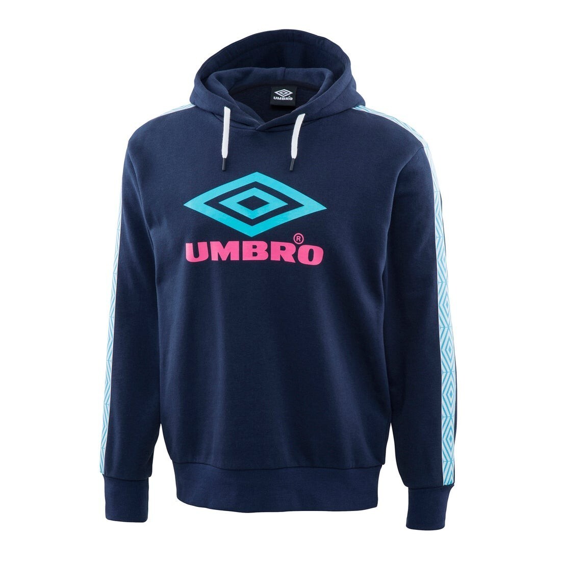 【新品特価!定価8690円が80%OFF!】umbro アンブロ HERITAGE パーカースウェットトップ(ネイビー)/ULUOJF21/サイズS(オーバーサイズ)拍卖