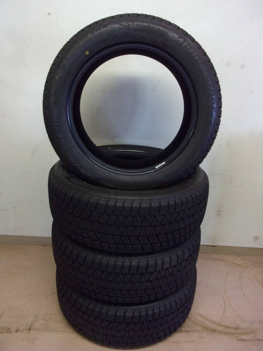 ♪S3194 バリ山!2022年製 ブリヂストン DM-V3 235/55R19 4本セット 中古品♪拍卖