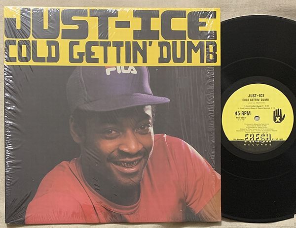 ★12インチ Just-Ice 試聴 Cold Gettin' Dumb Mantronik ジャスト・アイス FRE-9 シュリンク付 カナダ盤拍卖