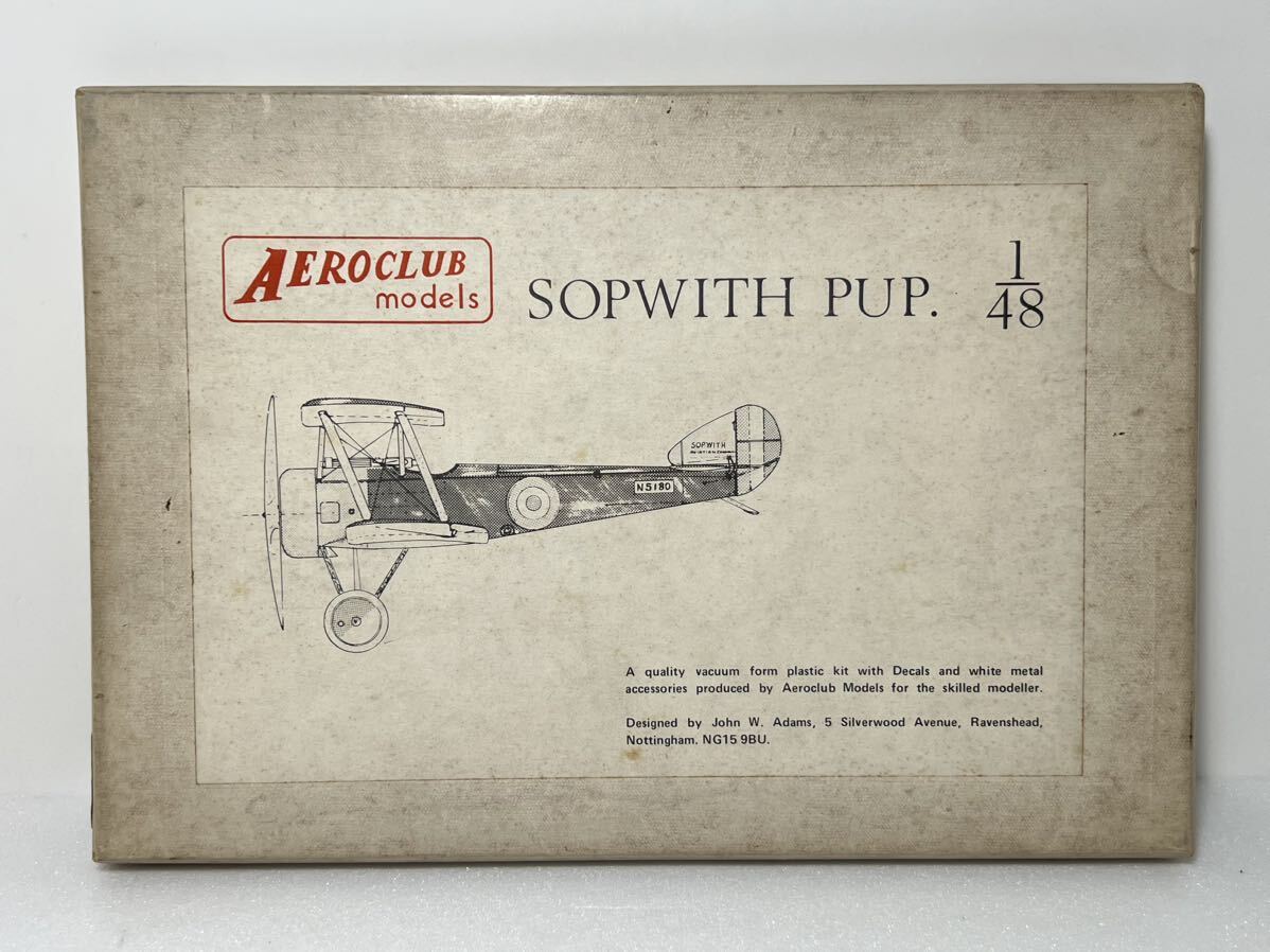 AEROCLUB 1/48 SOPWITH PUP. エアロクラブ 未組立拍卖