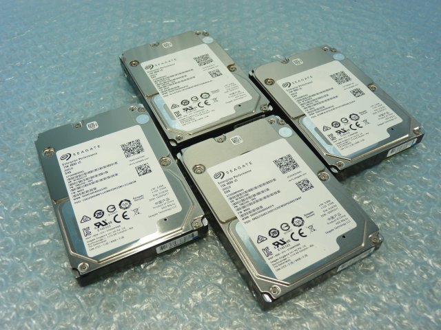 1QBE // 4個セット SEAGATE ST300MP0005 300GB 2.5インチ SAS HDD 12Gb 15K(15000)rpm 15mm // HITACHI HA8000/RS210 AN2 取外拍卖