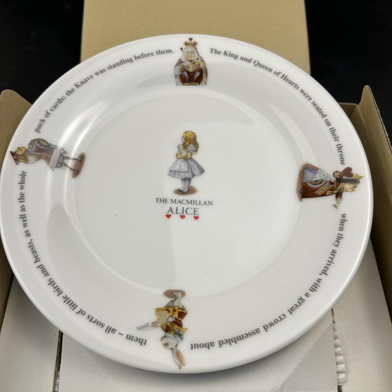 ks517 THE MACMILLAN ALICE 不思議の国のアリス 食器セット 大皿 中皿 6点セット 未使用拍卖
