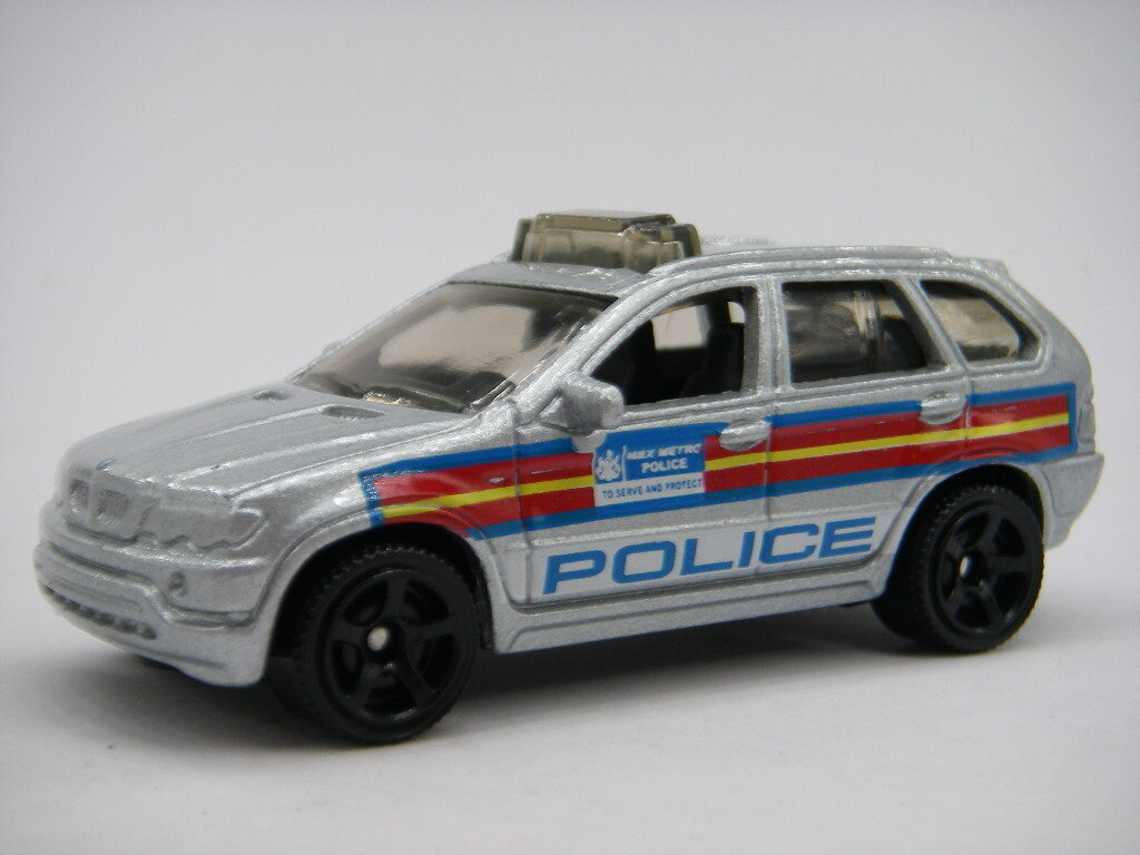 マッチボックス (銀) BMW M5 ポリス カー <ルース> Matchbox拍卖