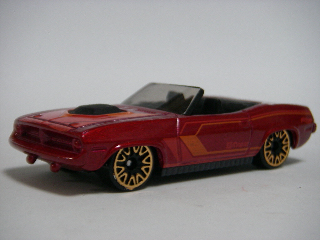 ホットウィール (赤) '70 プリマス バラクーダ <ルース> Hot Wheels拍卖