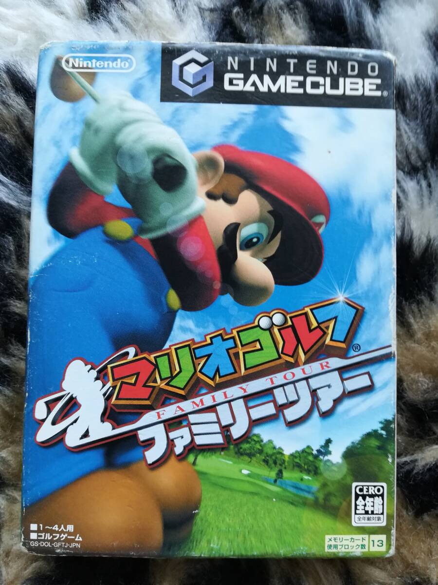 【中古・盤面良好・動作確認済み】GC マリオゴルフ ファミリーツアー 同梱可拍卖
