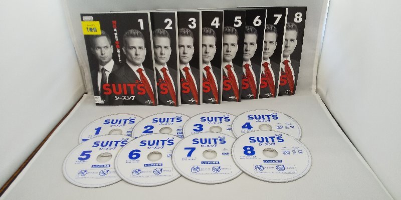 090-3131 送料無料 SUITS シーズン7 全8巻 ディスクにキズ有り レンタル版 ジャケットとディスクのみ拍卖