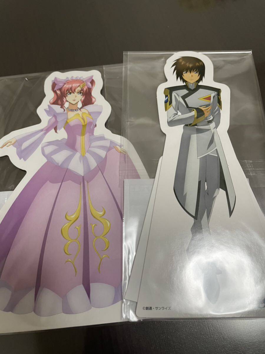 劇場版機動戦士ガンダムSEEDFREEDOM種エクA賞POPスタンドセットキラ・ヤマト制服ラクス・クラインドレスフリーダム賞バンダイナムコンパス拍卖