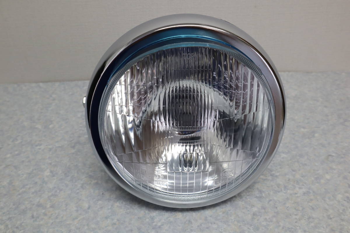 ヘッドライト Cタイプ 白 RZ350 SR400 XJ400 XJR400 GPZ400F KH400 NINJA400R Z400FX Z400GP ゼファー400 ZRX SS400 SS350 GS400拍卖