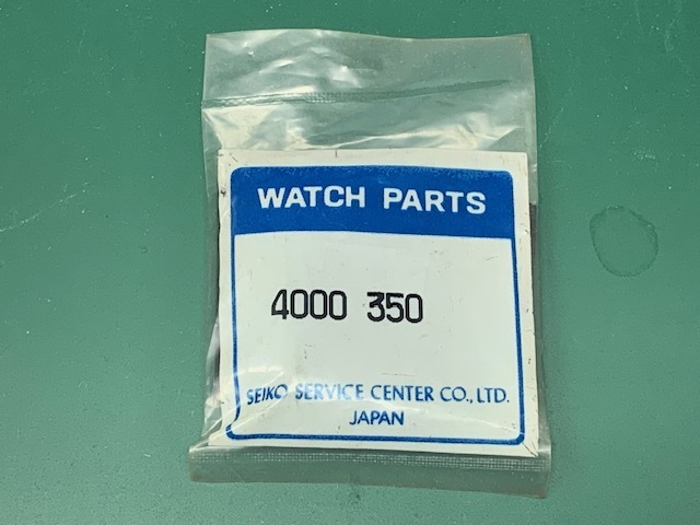 未開封 SEIKO  ヴィンテージ部品 セイコー クォーツムーブメント 回路基板 サーキット基板 品番4000-350 (TSP240001)送料無料拍卖