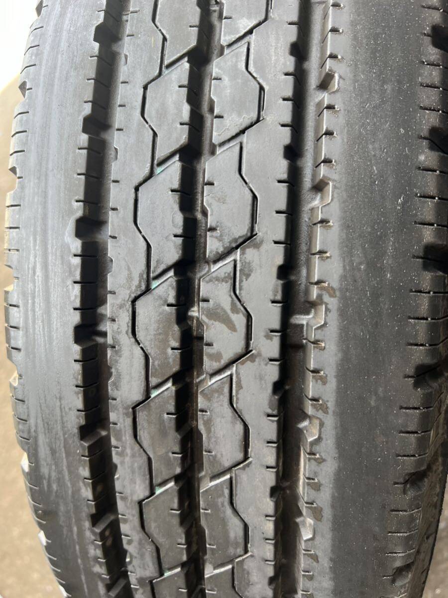 205/70R17.5 115/113L LT ブリヂストン DURAVIS R205 夏 205/70/17.5 タイヤ 2016年製 深溝 9.5ミリ 1本拍卖