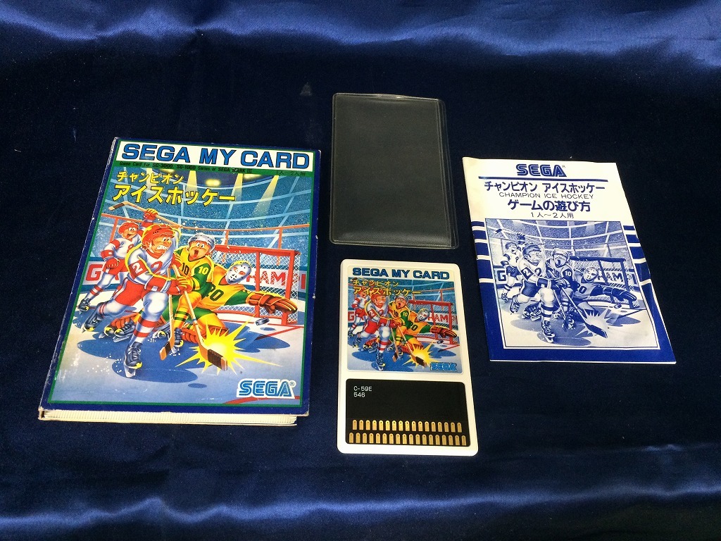 中古AB★チャンピオンアイスホッケー★セガ・マーク3ソフト拍卖