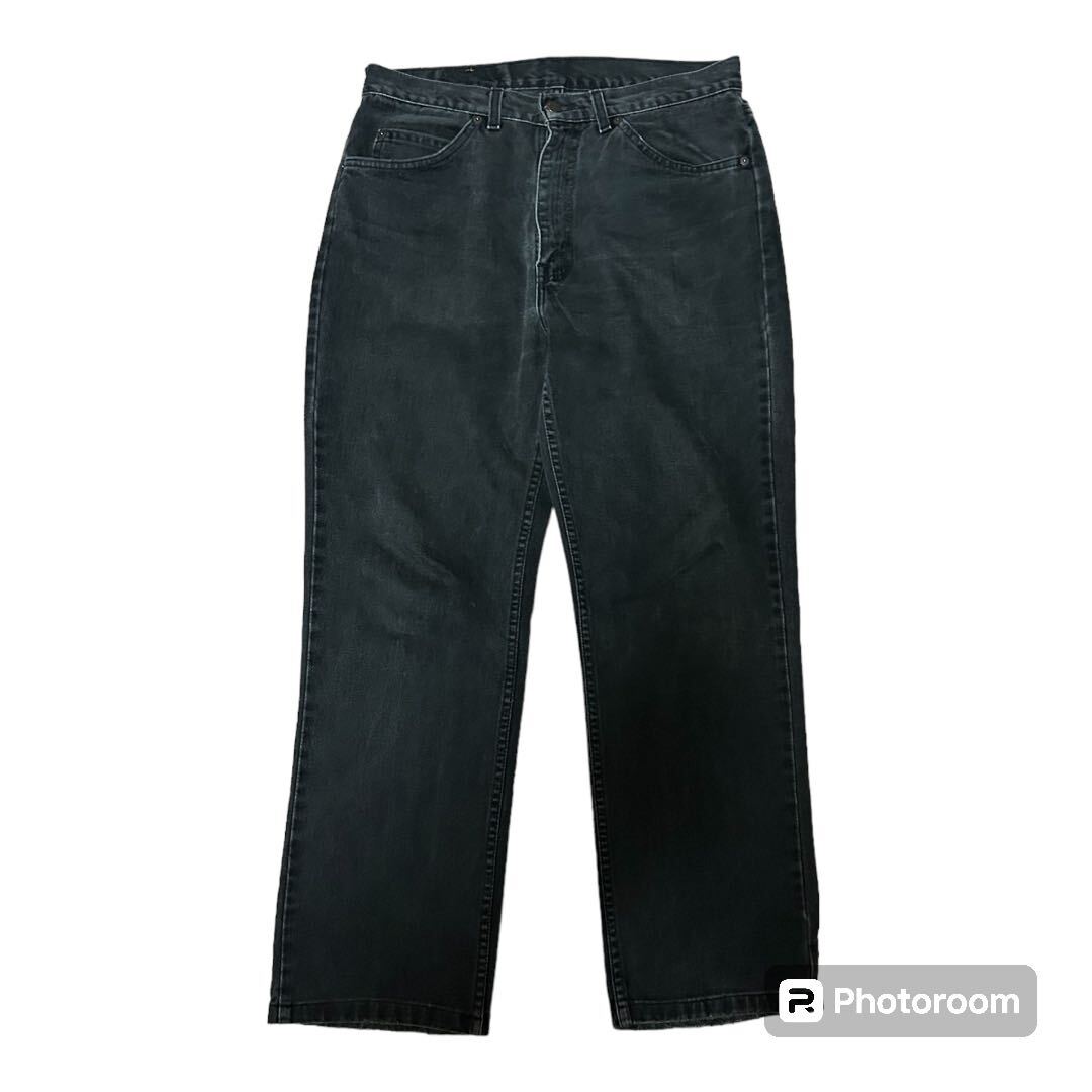 90s CANADA製 Levi's ブラックジーンズ 33拍卖