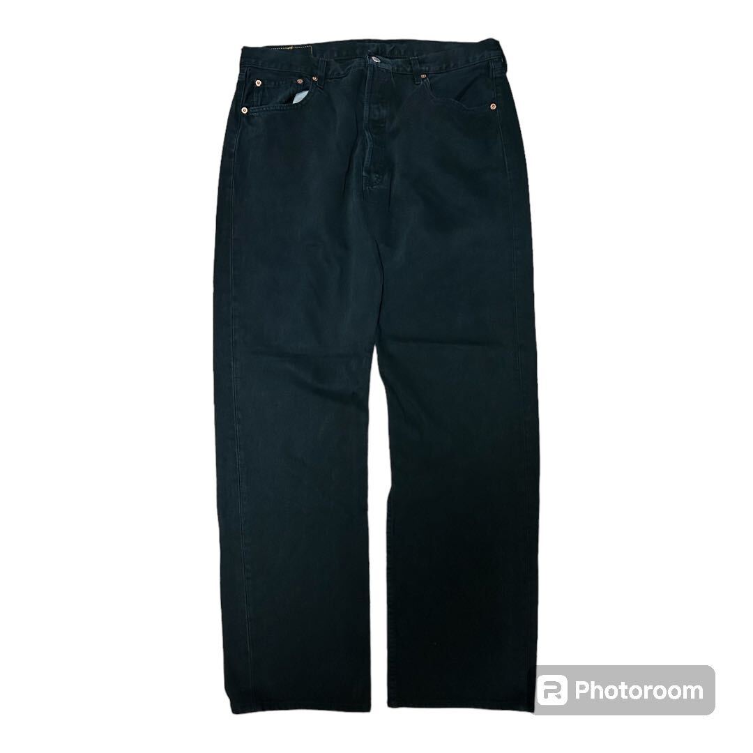 00s ハンガリー製 EURO Levi's 501 ブラックジーンズ 38拍卖