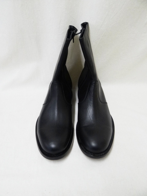 PALAZZO STROZZI パラッツソストロッティ 新品未使用 ZIP UPブーツ BLACK 41サイズ拍卖