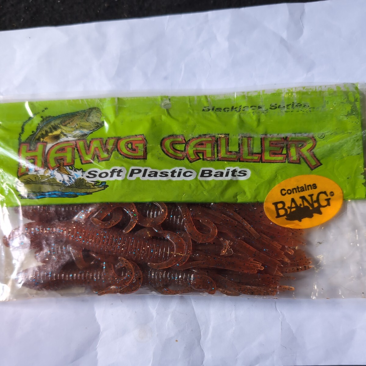 ■新品■HAWG CALLER■チューブリザード■6インチ、5本入■拍卖