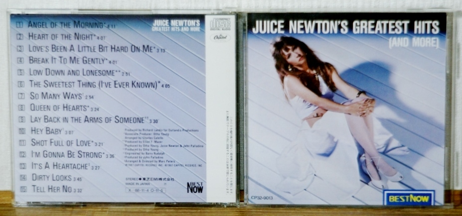 ジュース・ニュートン/グレイテスト・ヒッツ・アンド・モア★CP32-9013★ポップカントリー AOR ベスト・ヒット USA★Juice Newton拍卖