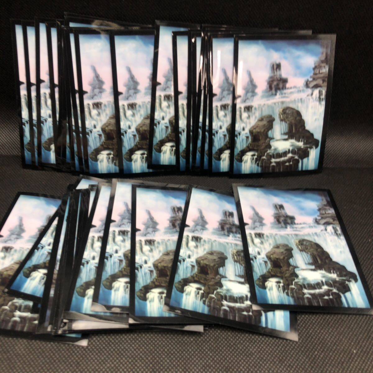 MTG マジックザギャザリング カードスリーブ 39枚 ランド・エディションII 島拍卖