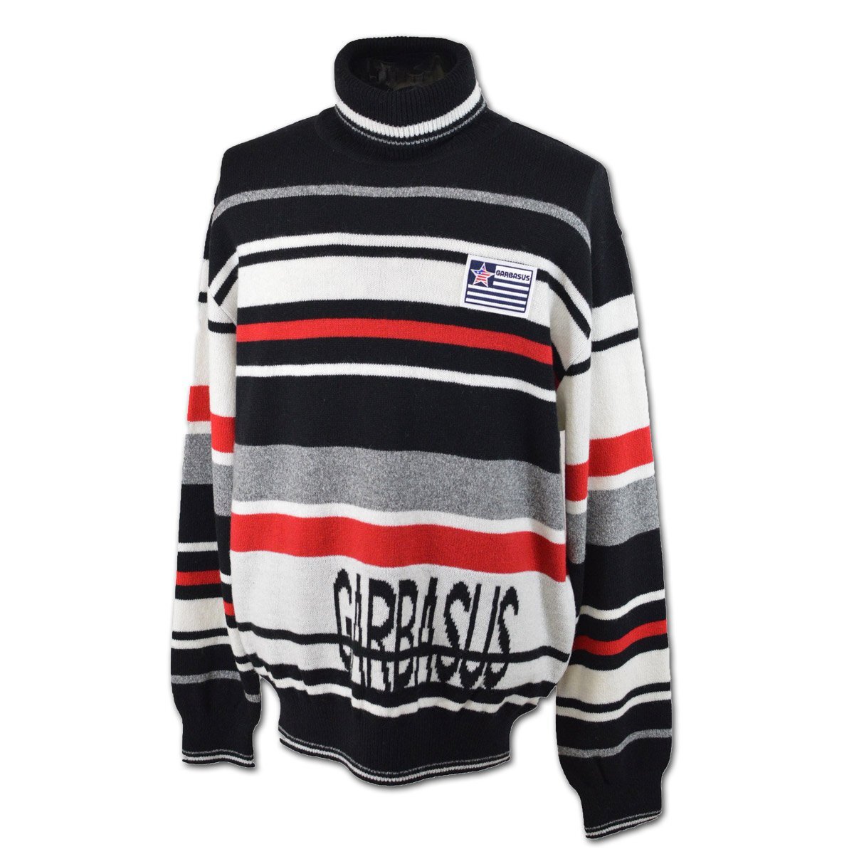 3割引【GARBASUS ガルバス】メンズ タートルネックセーター LL(50) 黒 35-7905-03-05 アンジェロ カジュアル ゴルフ 大きいサイズ @拍卖