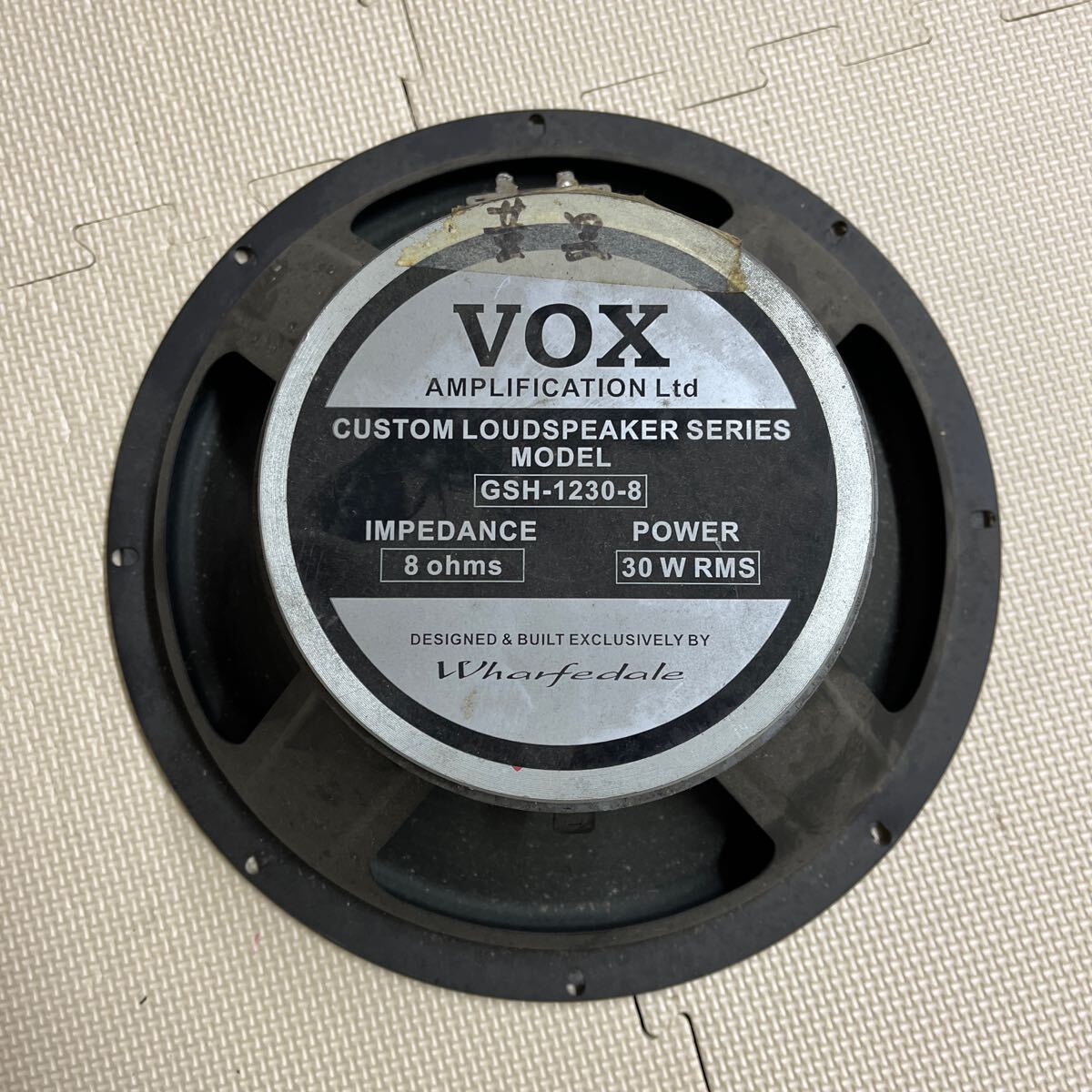 ①VOX GSH-1230-8 8Ω 30w スピーカー 中古品拍卖