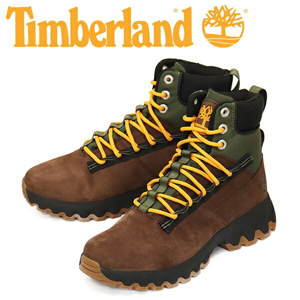 Timberland (ティンバーランド) A2M9D EDGE BOOT WP エッジブーツ ウォータープルーフ Dark Brown TB354 US7.5-約25.5cm拍卖