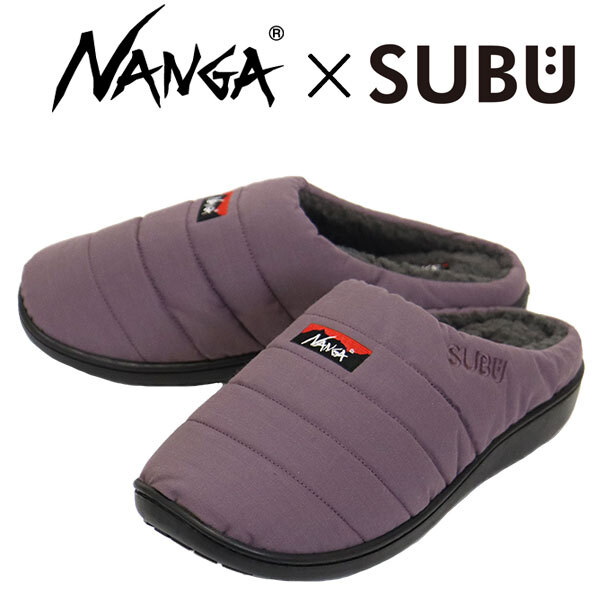 NANGA (ナンガ) x SUBU スブ HINOC WINTER SANDAL 2022 ヒノックウィンター サンダル G.PURPLE 2(JP26.0-27.5cm) N018拍卖