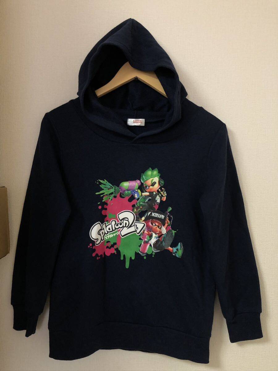 バンダイ スプラトゥーン2 裏起毛 あったかトレーナー 150センチ拍卖