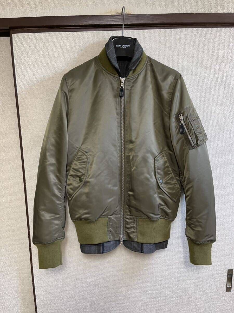 【美品】【リバーシブル】 uniform experiment UE ユニフォームエクスペリメントSOPHNET REVERSIBLE MA1 BLOUSON リバーシブルジャケット拍卖