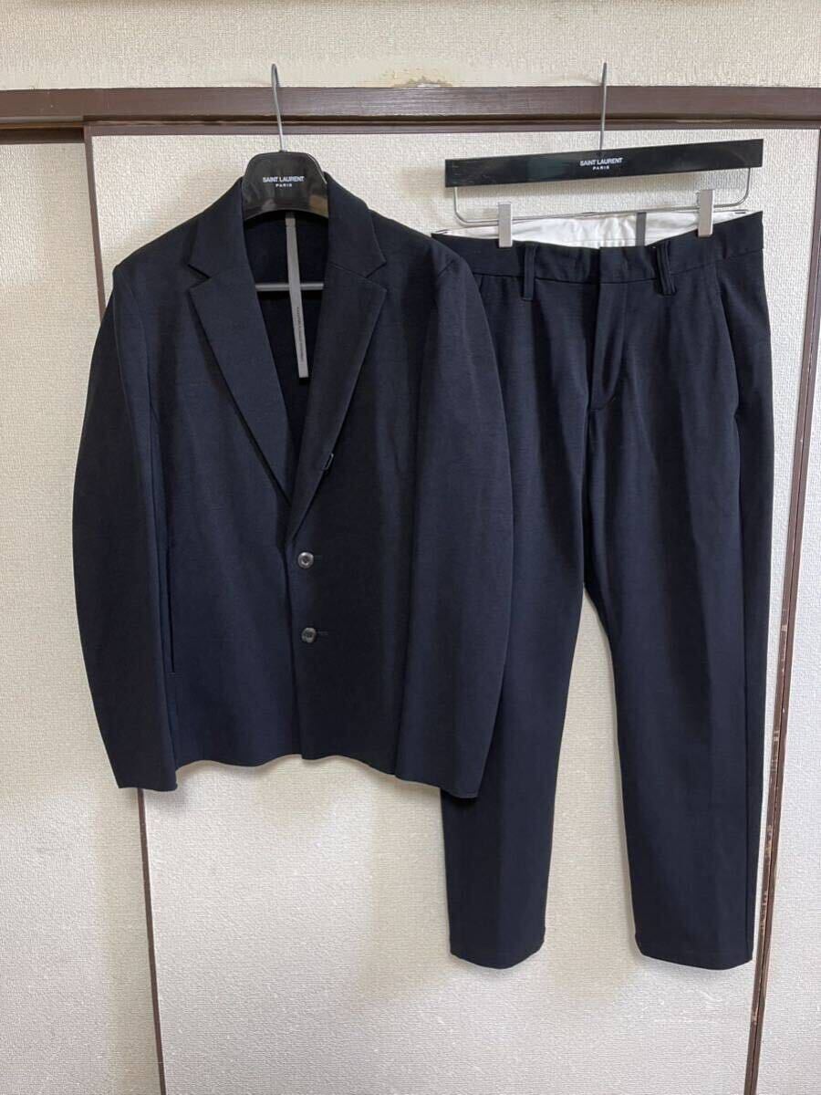 【美品】【セットアップ】 KAZUYUKI KUMAGAI ATTACHMENT カズユキクマガイアタッチメント セットアップ JACKET PANTS ジャケット パンツ拍卖