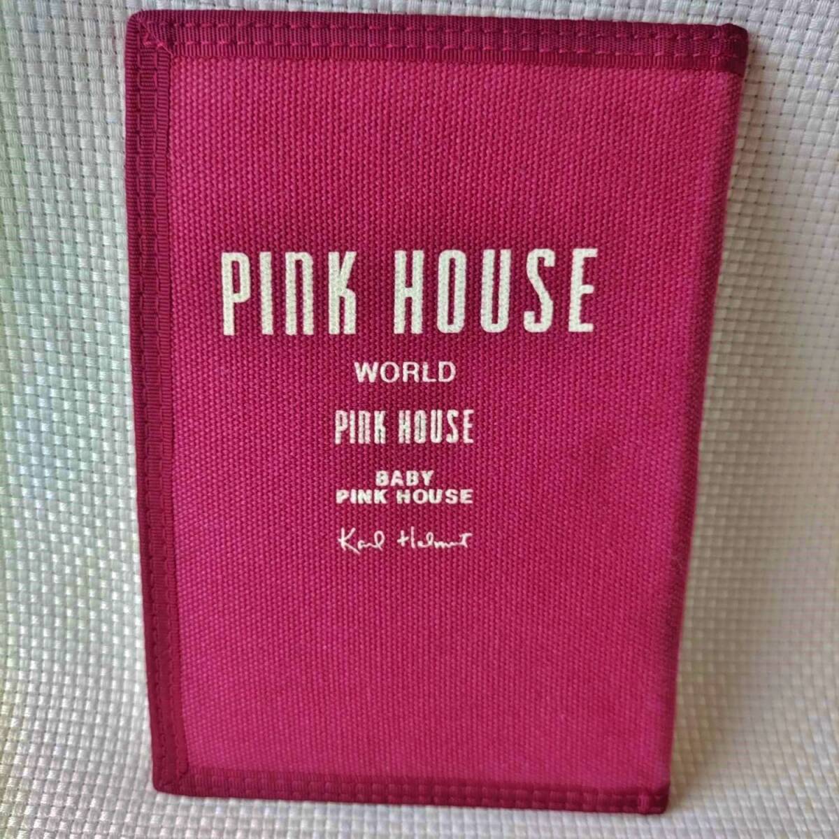 ピンクハウス マルチ ケース ボルドー/ポーチ BABY ベビー PINK HOUSE Karl Helmut カールヘルム パスポートケース 赤 エンジ ノベルティ ?拍卖