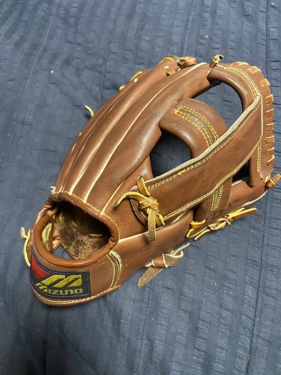◆MIZUNO ミズノ グローブ LITE FLEX オールラウンド用 右投げ Crest Hide Ball Park 軟式 少年野球 S拍卖