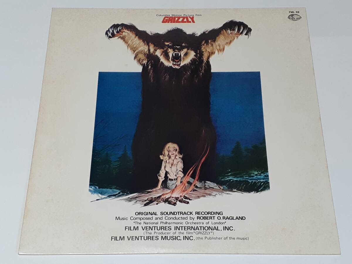 グリズリー(1976) Grizzly/ロバート・O・ラグランド Robert O. Ragland/クリストファー・ジョージ/日本盤LP拍卖