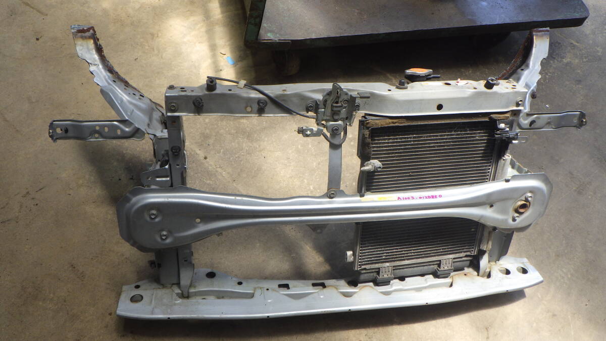 関00014 即決! LA100S ムーヴ コアサポート ラジエーター コンデンサー ファン拍卖