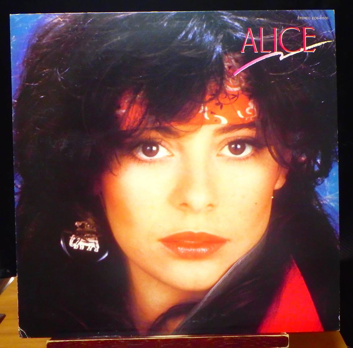 【PR211】ALICE 「Alice (彩女)」, 81 JPN 初回盤/白ラベル見本 ★ユーロ・ポップ/バラード拍卖