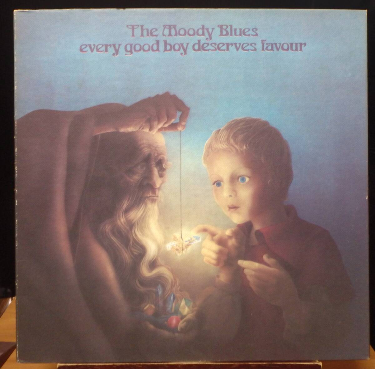 【PR255】THE MOODY BLUES 「Every Good Boy Deserves Favour」, 71 US Original ★プログレッシヴ・ロック/サイケデリック・ロック拍卖