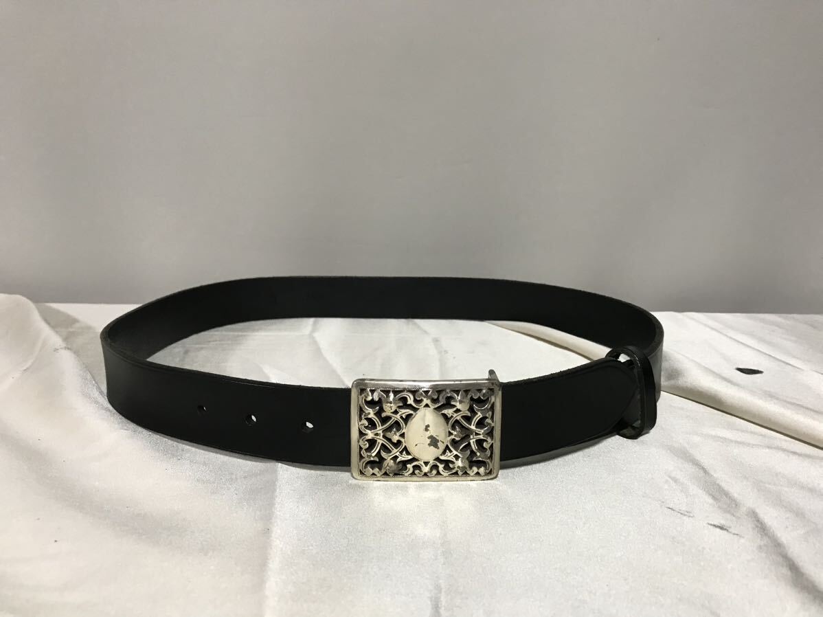 本物グリーンレーベルリラクシングgreenlabelrelaxingユナイテッドアローズ本革レザーベルトメンズレディースゴルフスーツビジネススーツ黒拍卖