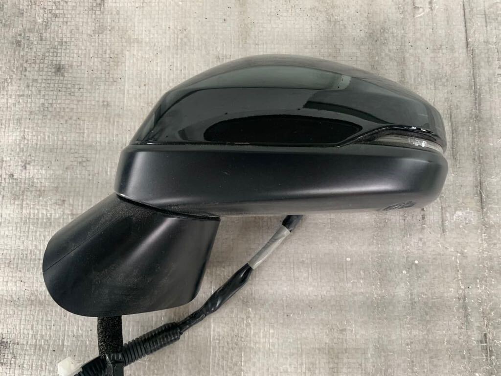 カメラ付 1P+11P RZ3 RZ4 ZR-V 左ドアミラー ターン付 黒 純正 ホンダ拍卖