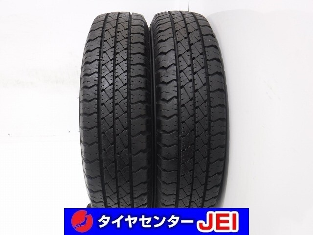 155-80R14 88/86N LT 9-8.5分山 グッドイヤーカーゴプロ 2023年製 中古タイヤ【2本セット】送料無料(AM14-7039)拍卖