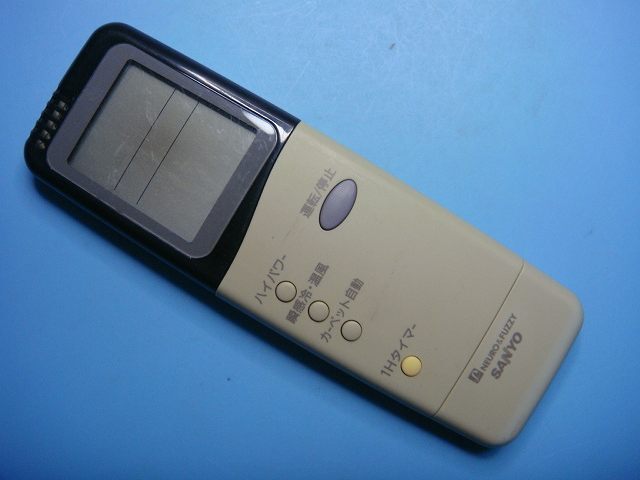 RCS-VR5A SANYO サンヨー エアコン リモコン 送料無料 スピード発送 即決 動作確認済 不良品返金保証 純正 C6903拍卖