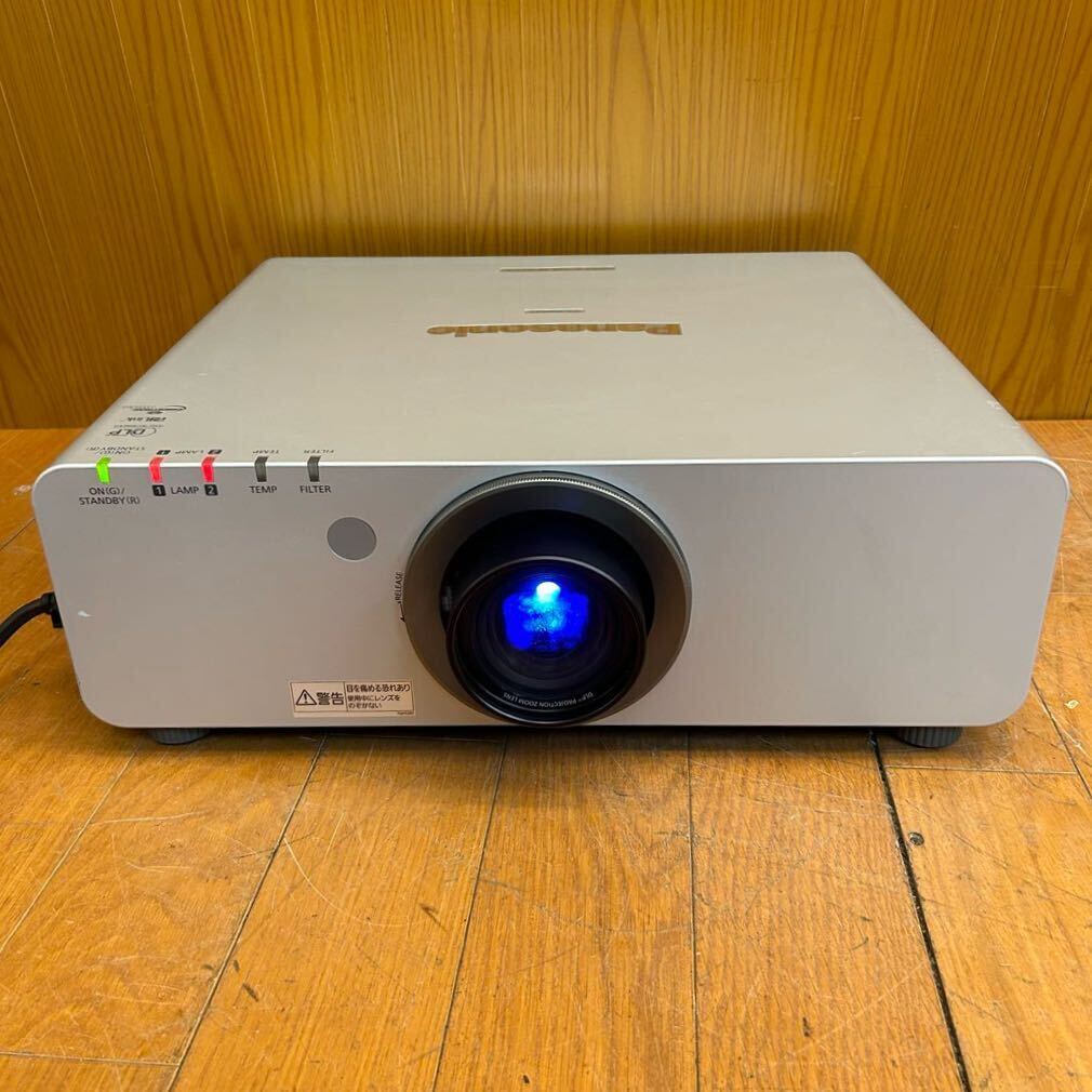 綺麗/動作品/Panasonic/大型プロジェクター/本体使用時間6254H/ランプ時間2465H/6000ルーメン/PT-DW640LS/ET-DLE150/パナソニック/SR(P870)拍卖