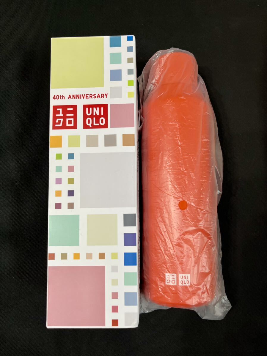 【限定】ユニクロ 炭酸対応ステンレスボトル ノベルティ UNIQLO 保温保冷 水筒 保冷炭酸飲料ボトル 感謝祭 新品未使用品 ビタミンカラー拍卖