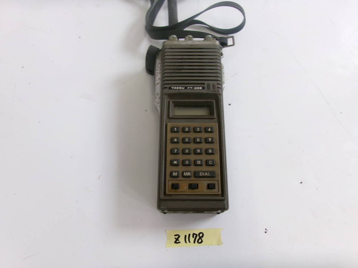 (Z-1188)YAESU トランシーバー FT-208 動作未確認 現状品拍卖