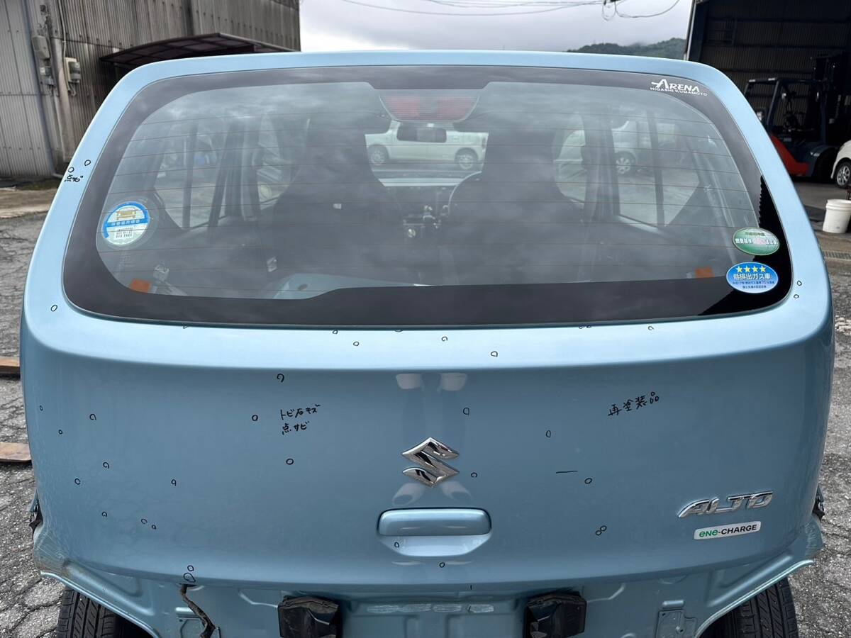 HA36S アルト バックドア リアゲート ZJH ブルーパール ダンパー付き 取付けOK ☆個人宅配送不可☆ 0607拍卖
