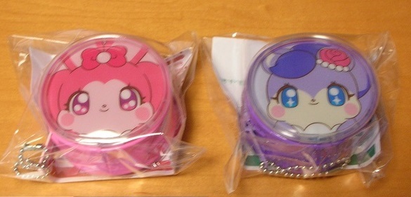 即決 ここたま ミスド ぷちポーチ 全2種 ミスタードーナツ キッズセット ひらけ拍卖