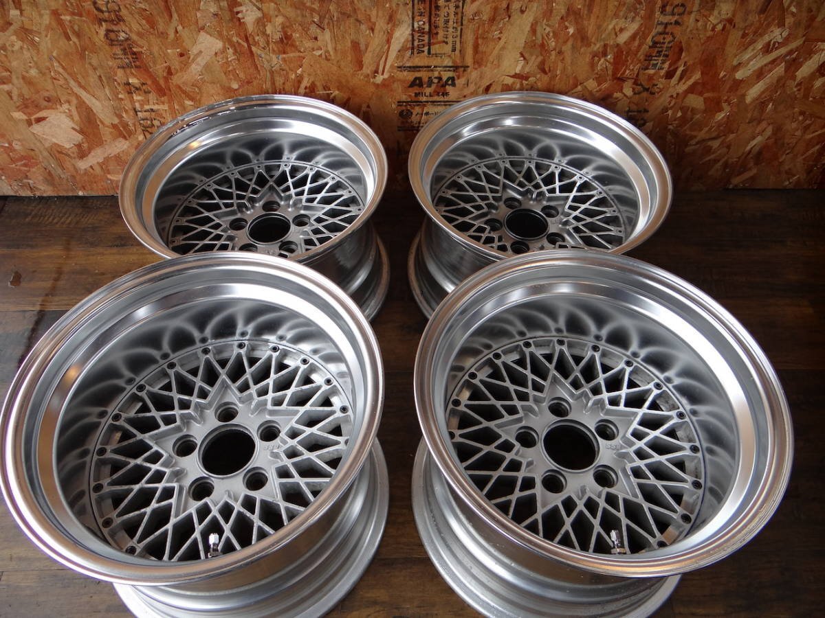 希少 当時物 15インチ SSR FM フォーミュラメッシュ 4本セット 9j -27 A 11j -27 C 114.3 5H シルビア 旧車 等に H24719拍卖