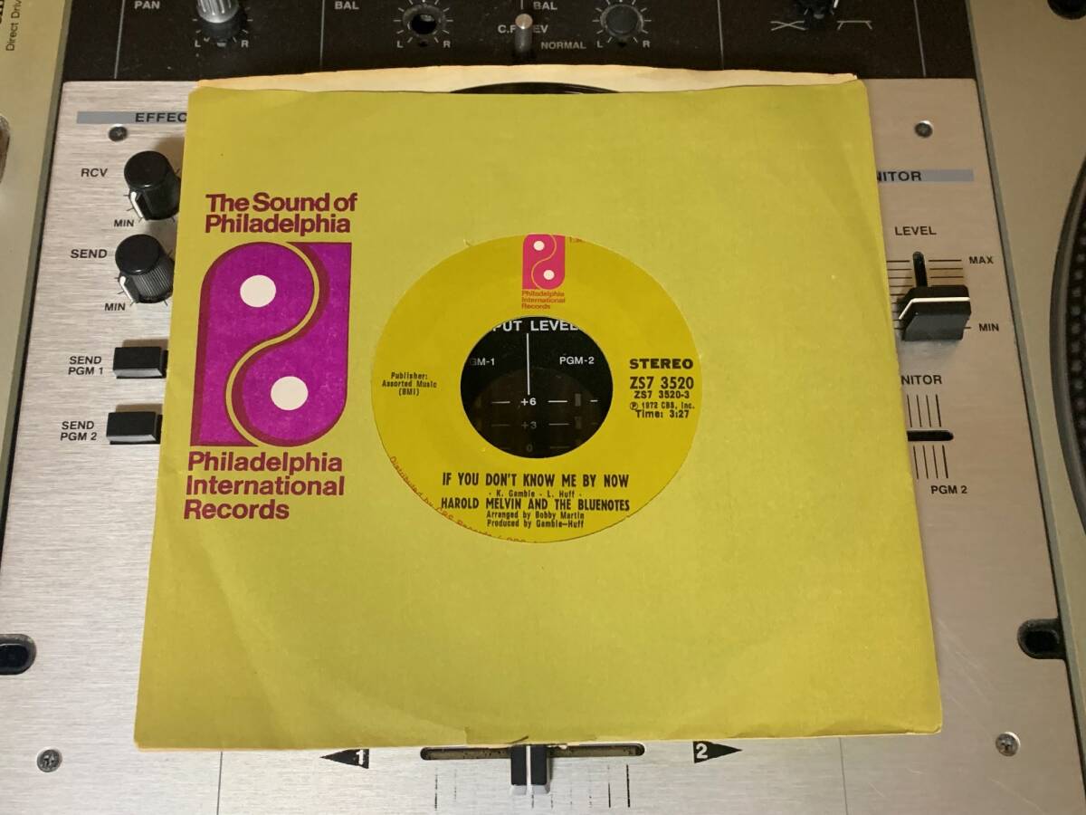 HAROLD MELVIN AND THE BLUENOTES ♪IF YOU DON'T KNOW ME BY NOW 7インチ 45拍卖