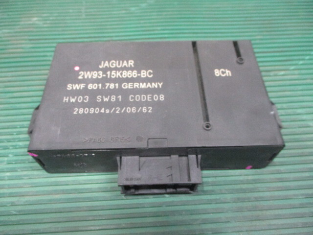 ジャガー XJ8 X350 GH-J72RA コントロールモジュールリバースパーキングエイドECU 2W93-15K866-BC拍卖