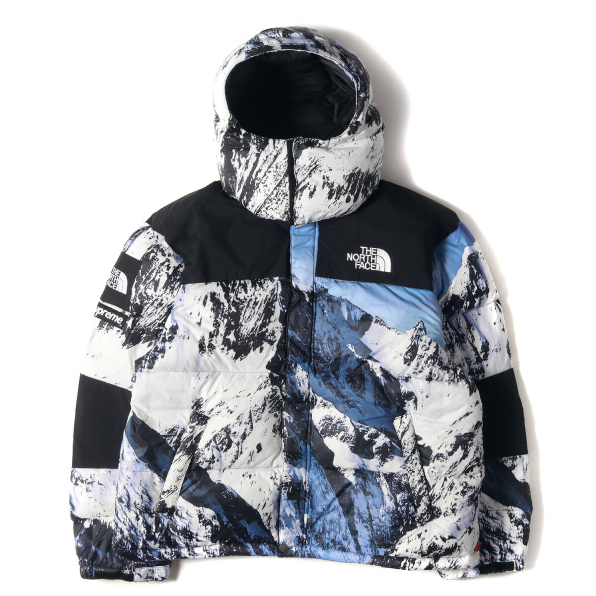 Supreme シュプリーム ジャケット サイズ:M 17AW THE NORTH FACE 雪山柄 マウンテン バルトロ ダウン ジャケット Mountain Baltoro Jacket拍卖