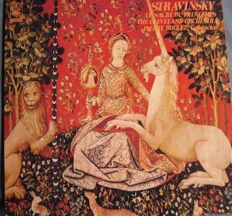 ◆ LP 新同品 ストラヴィンスキー バレエ音楽 春の祭典 / ピエール・ブレーズ指揮 ◆拍卖
