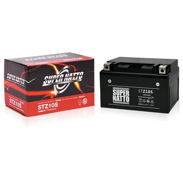 新品 スーパーナットバッテリー バイク用 STZ10S ヤマハ【YZF-R1 国内モデル】EBL-RN24J 1000cc拍卖